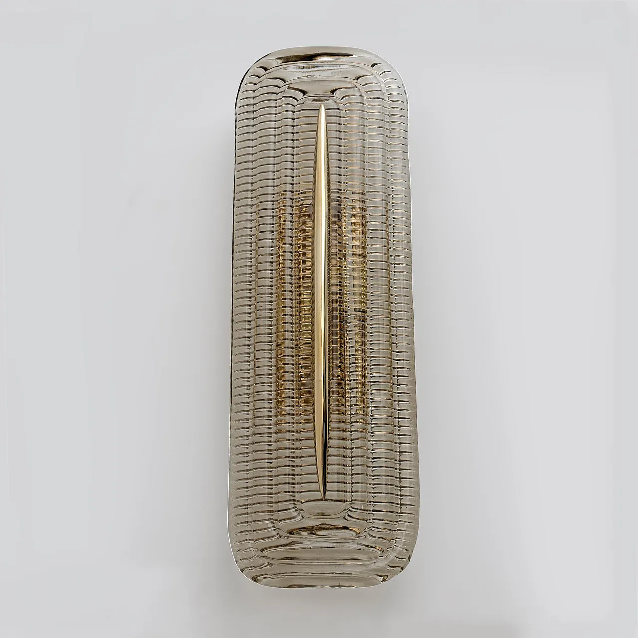 Pair of Murano glass and brass lamps, 2000s 8