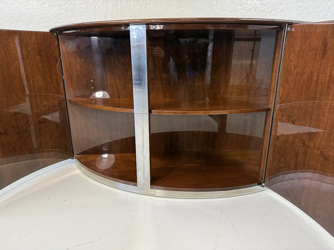 Credenza MB7 Curva di Luigi Caccia Dominioni per Azucena, anni '70 16