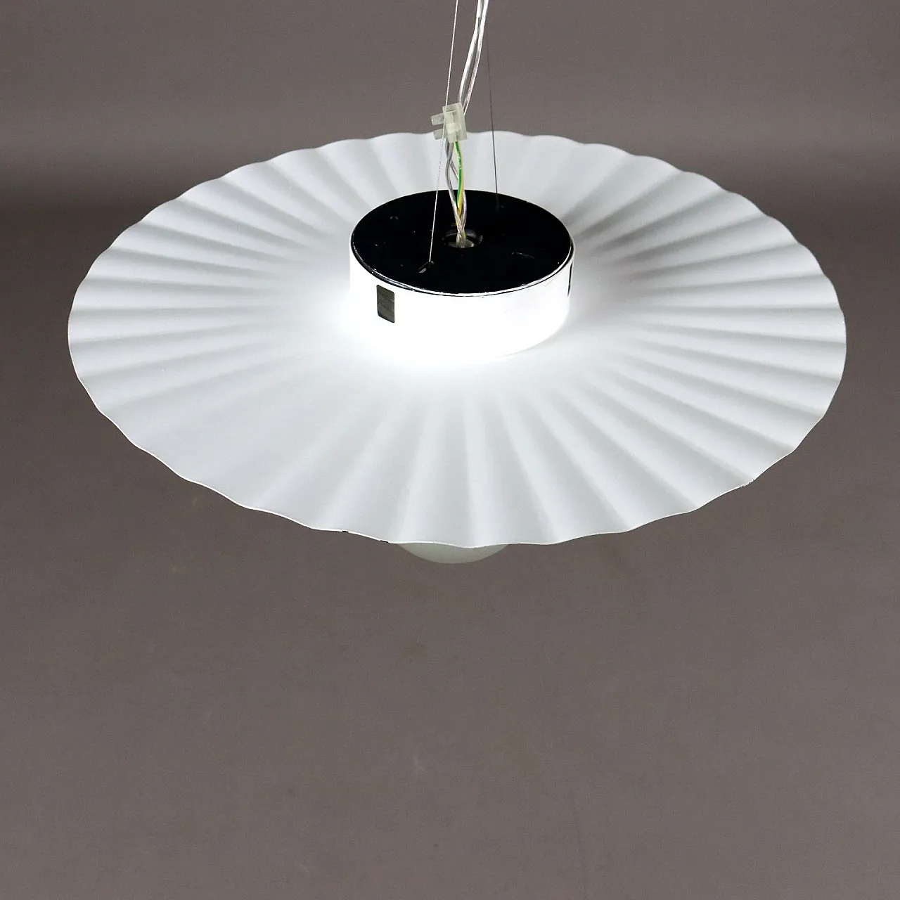 Lampadario Plissetta di Achille Castiglioni per Flos, anni '80 6