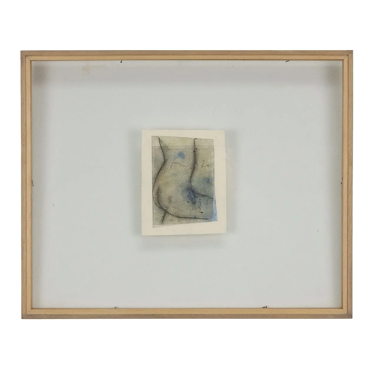 Pittura contemporanea di Luca Caccioni, tecnica mista, anni '90 1