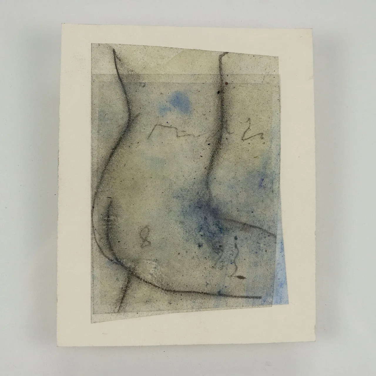 Pittura contemporanea di Luca Caccioni, tecnica mista, anni '90 2