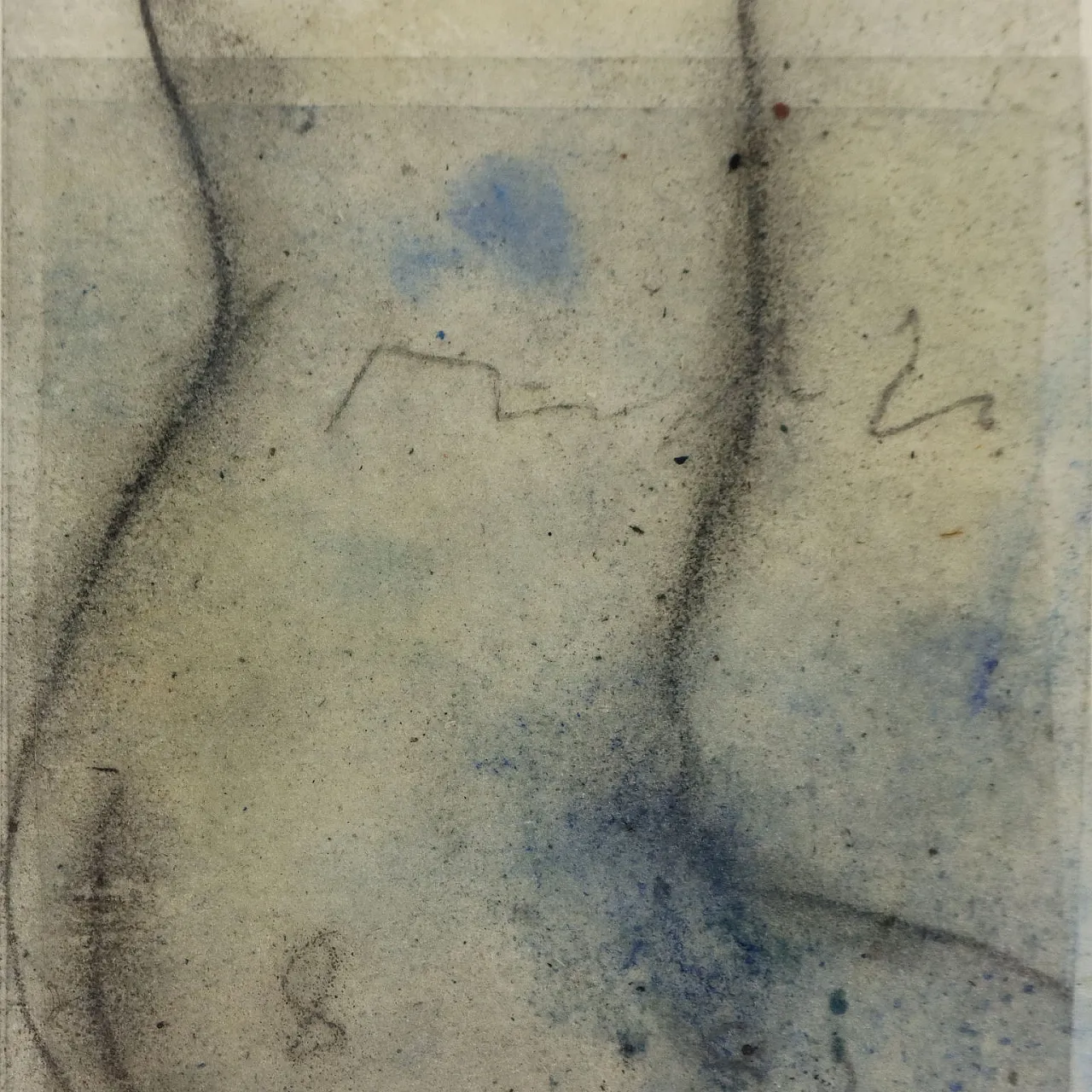 Pittura contemporanea di Luca Caccioni, tecnica mista, anni '90 3