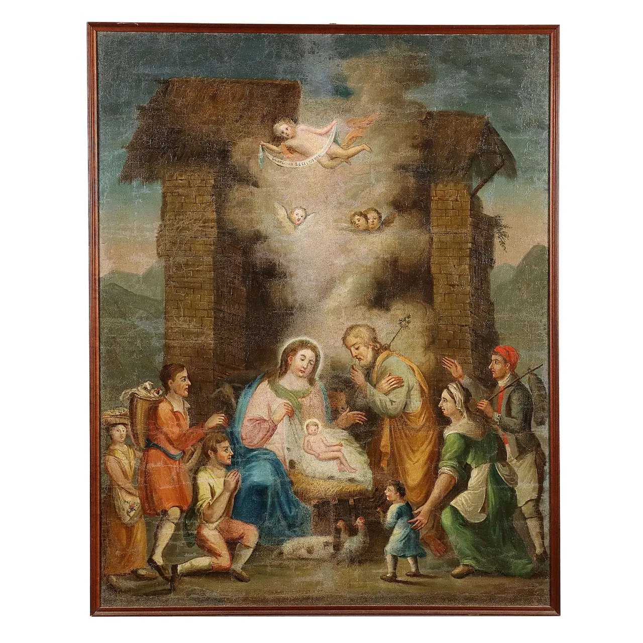 Natività, olio su tela, '700 1