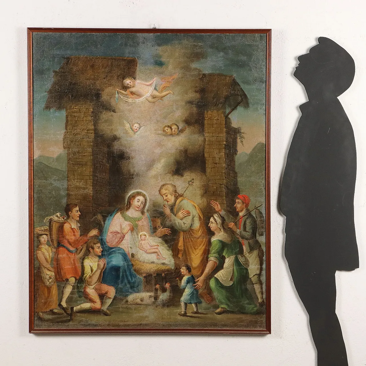 Natività, olio su tela, '700 2