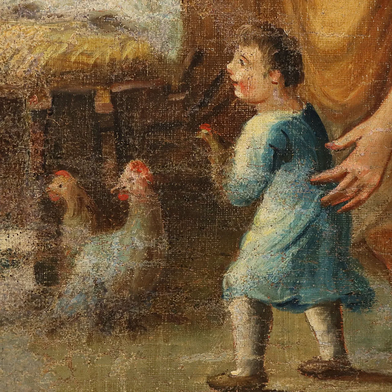 Natività, olio su tela, '700 5