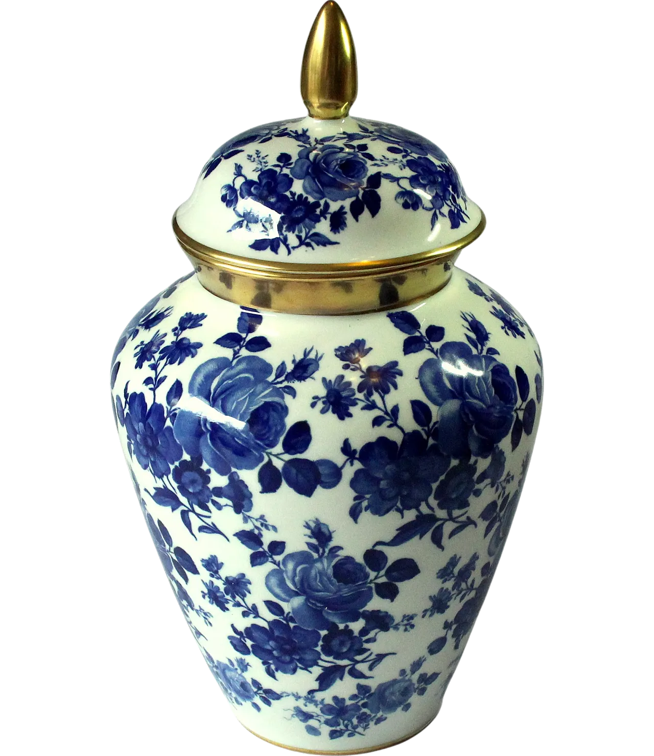 Vaso in porcellana coperta di Kronach/Baviera, anni '50 11