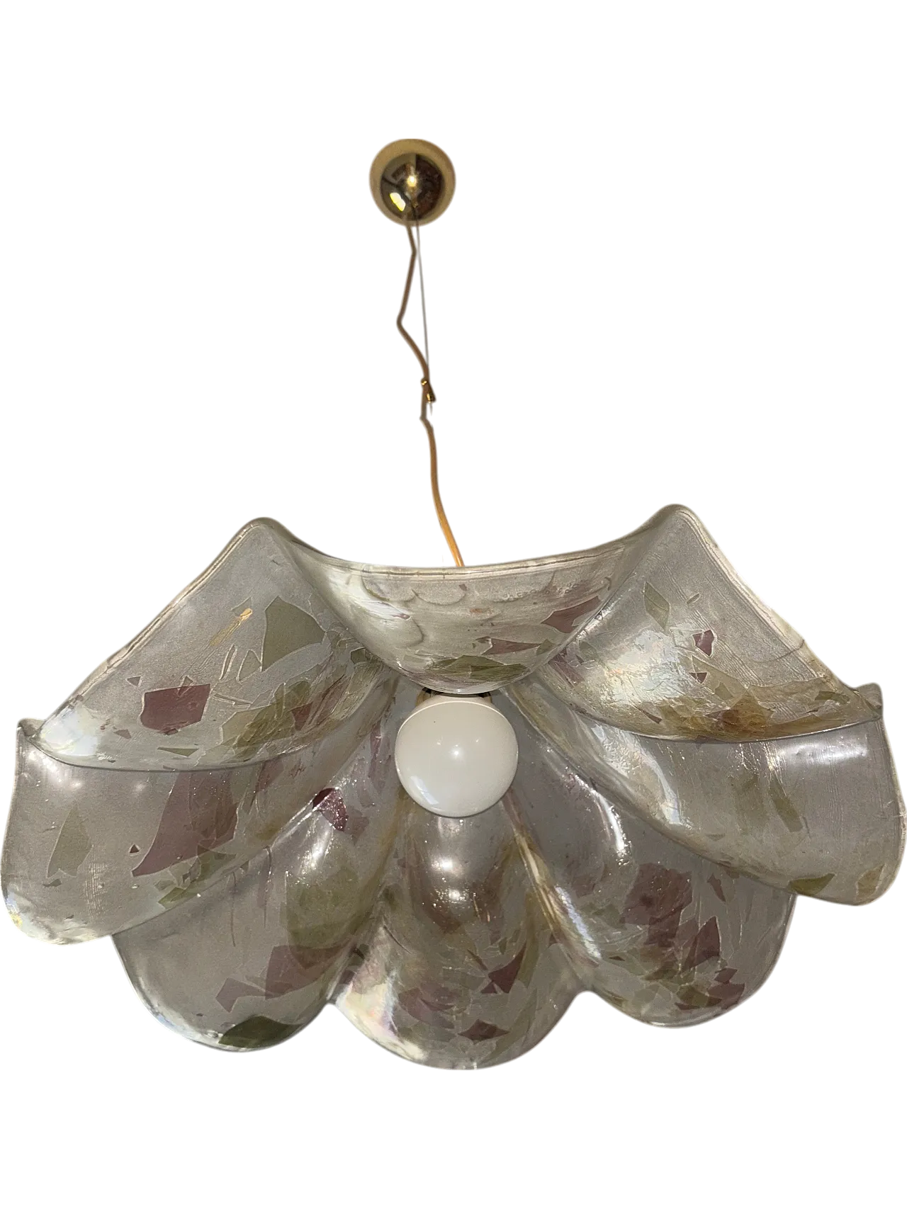 Lampadario in vetro di Murano La Murrina, anni '90 7