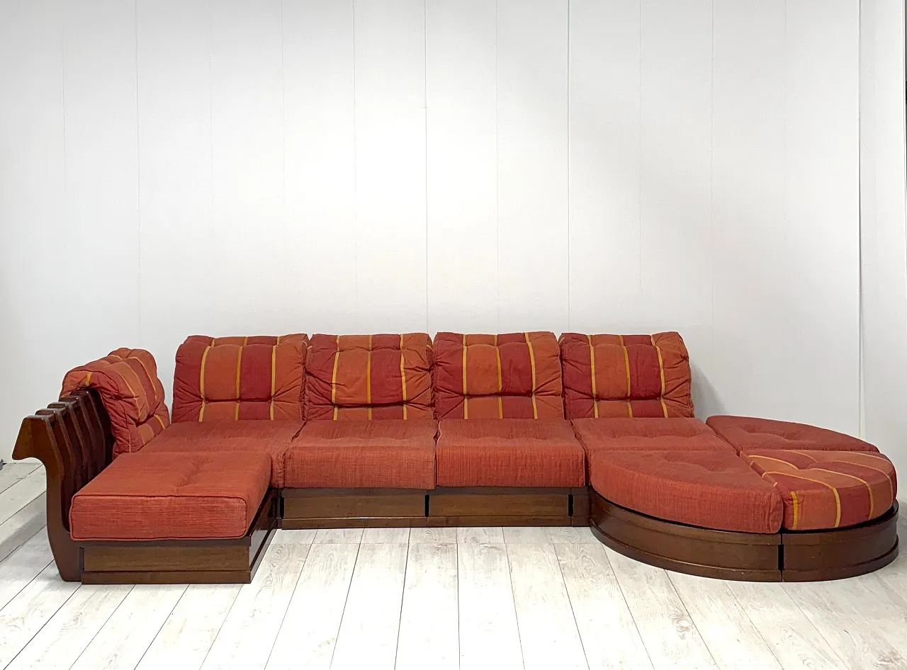 Can Can modular sofa by L. Frigerio for Frigerio di Desio, 1960s 12