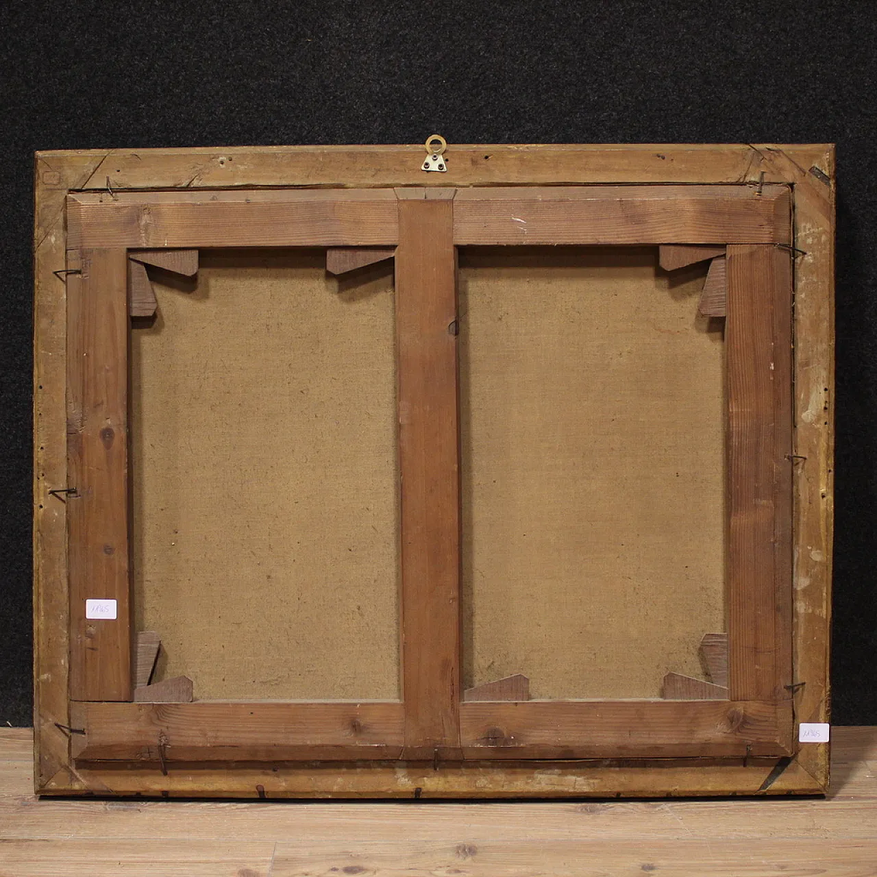 Quadro francese del XIX secolo, scena di genere con matrimonio 6