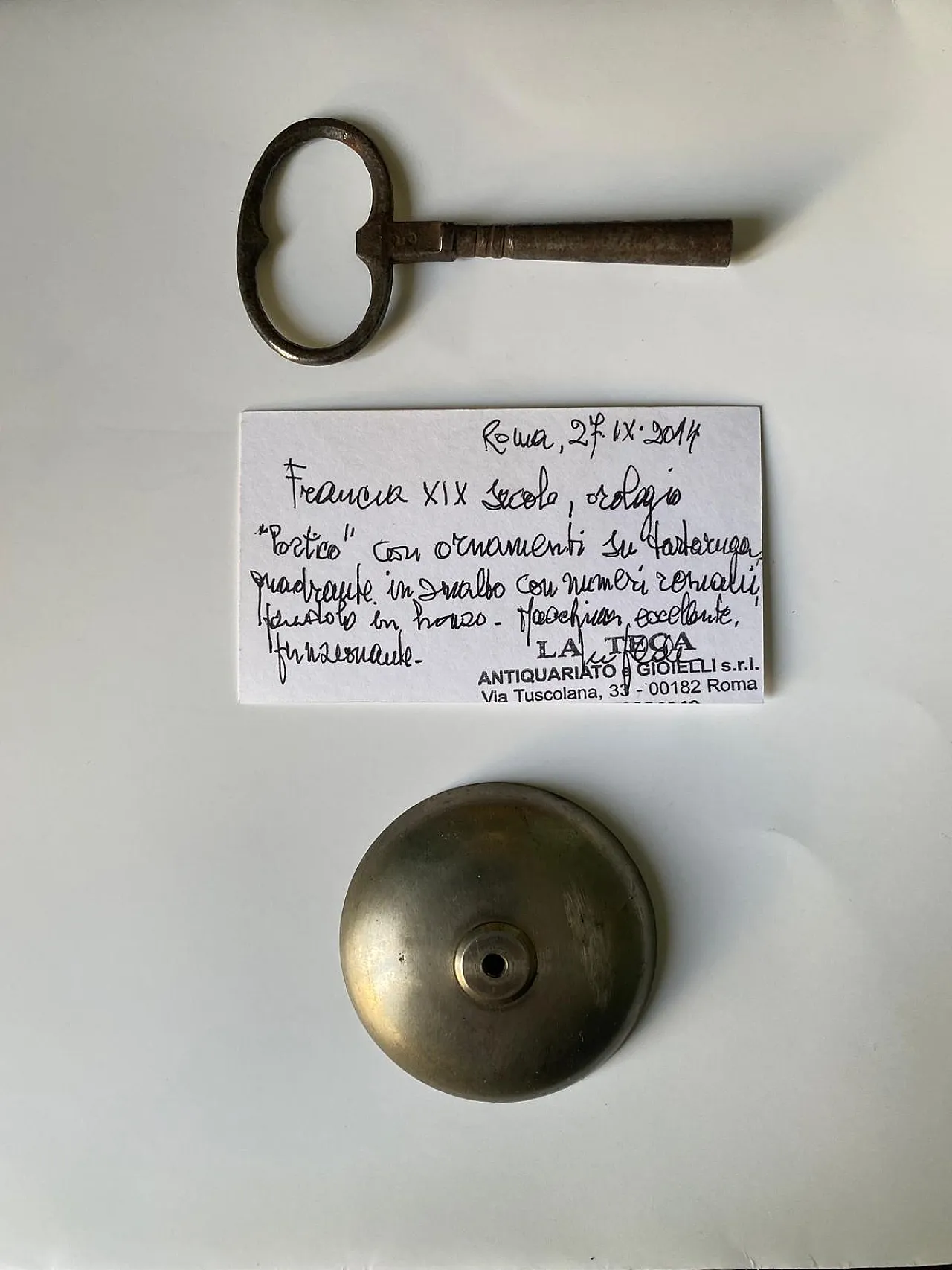 "Portico" watch in pendulum France, '800 2