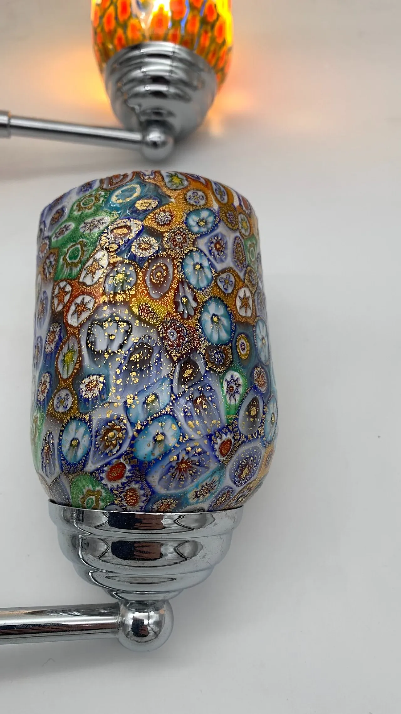 Pair of Murano glass wall sconces, 1980s 2