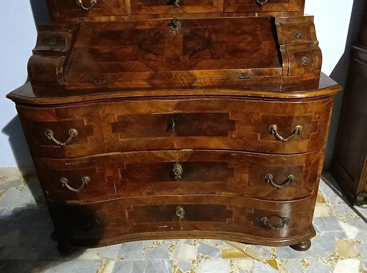 Wooden trumeaux, 18th century 6