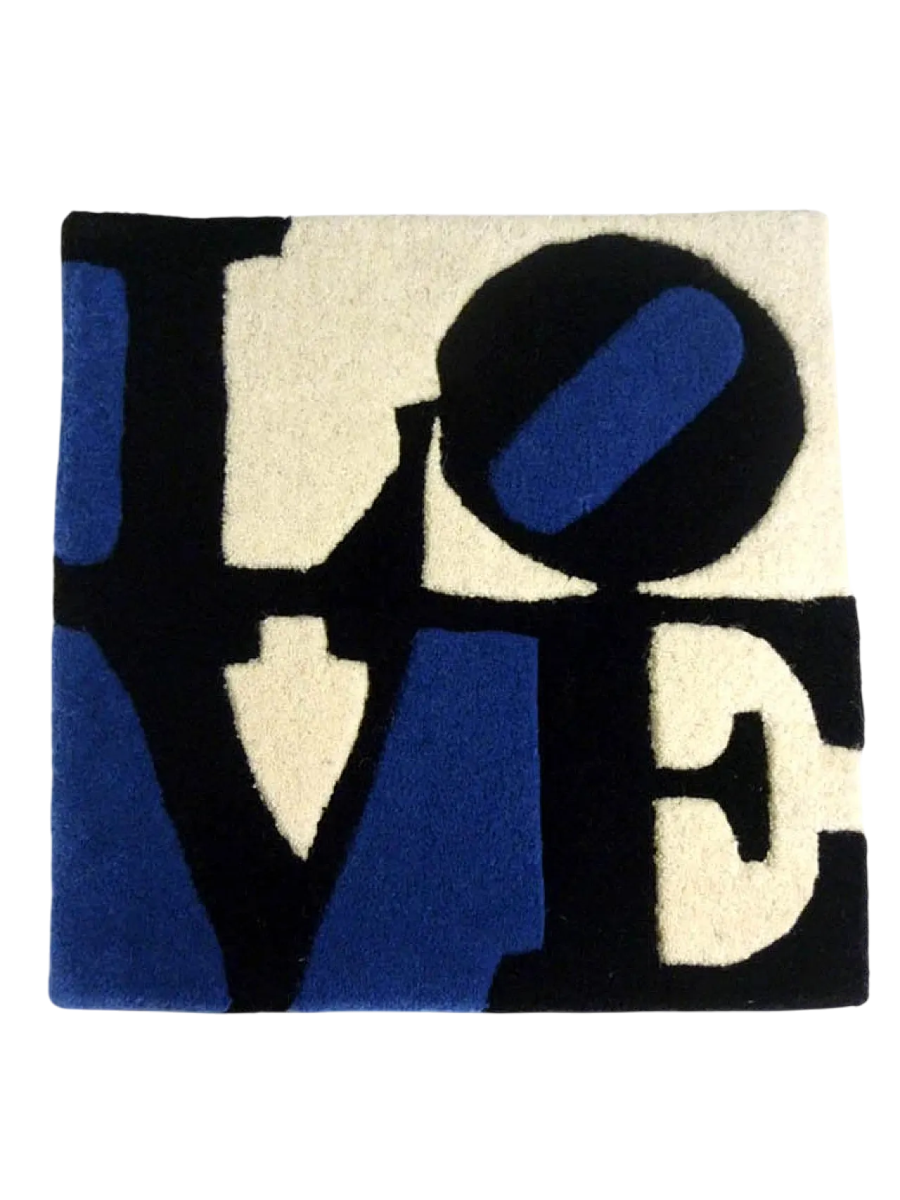 Tappeto in lana di Robert Indiana per Galerie F, anni 2000 7