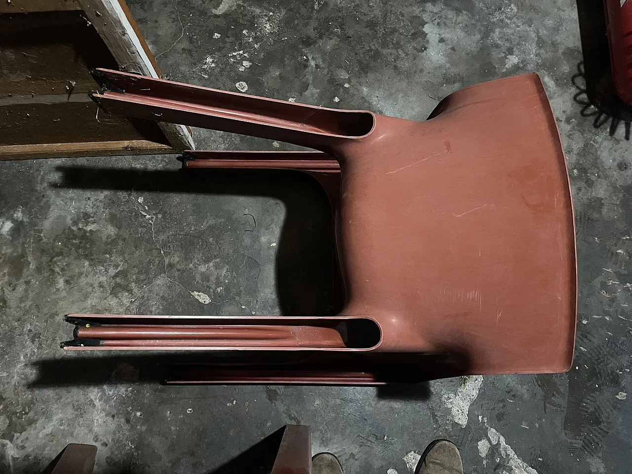 Pair of Gaudì chairs of Artemide by Vico Magistretti,  70s 3