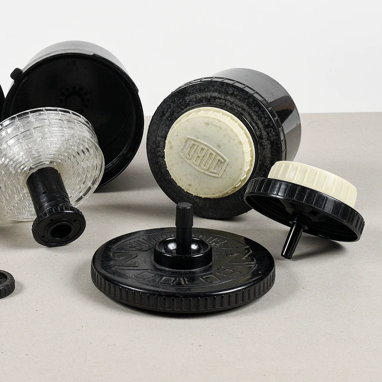 Set di tank per sviluppo fotografico, fine '900 4