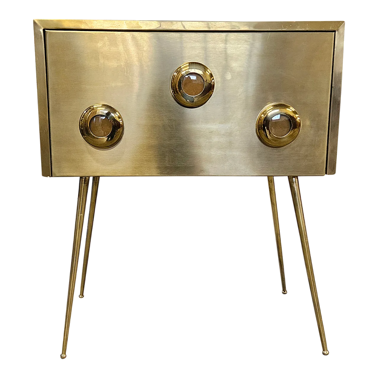 Consolle in ottone, anni '90 9