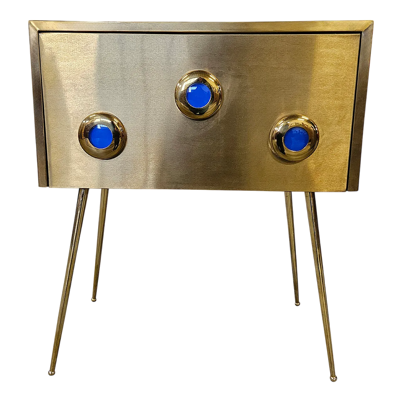 Consolle in ottone, anni '90 9