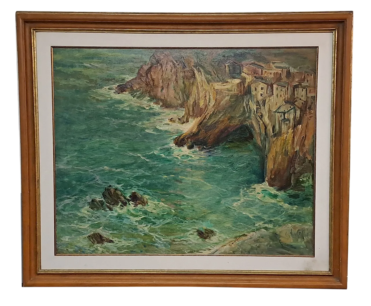 "Grotta a Tellaro" di Giuseppe Caselli (1893 - 1976) 11