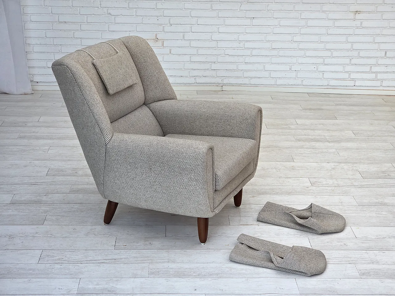 Poltrona danese di Kurt Østervig per Rolschau Møbler, anni '60 4