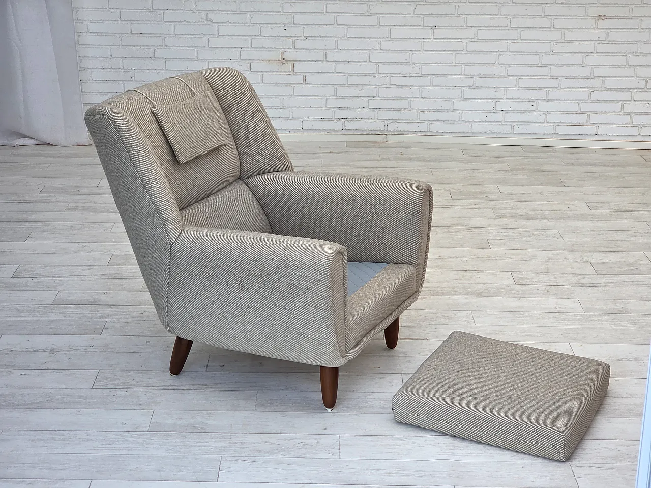 Poltrona danese di Kurt Østervig per Rolschau Møbler, anni '60 7