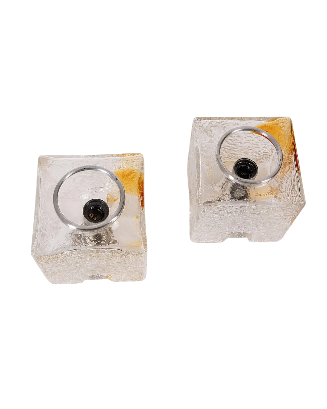 Coppia di lampade da parete di Toni Zuccheri, anni '70 9