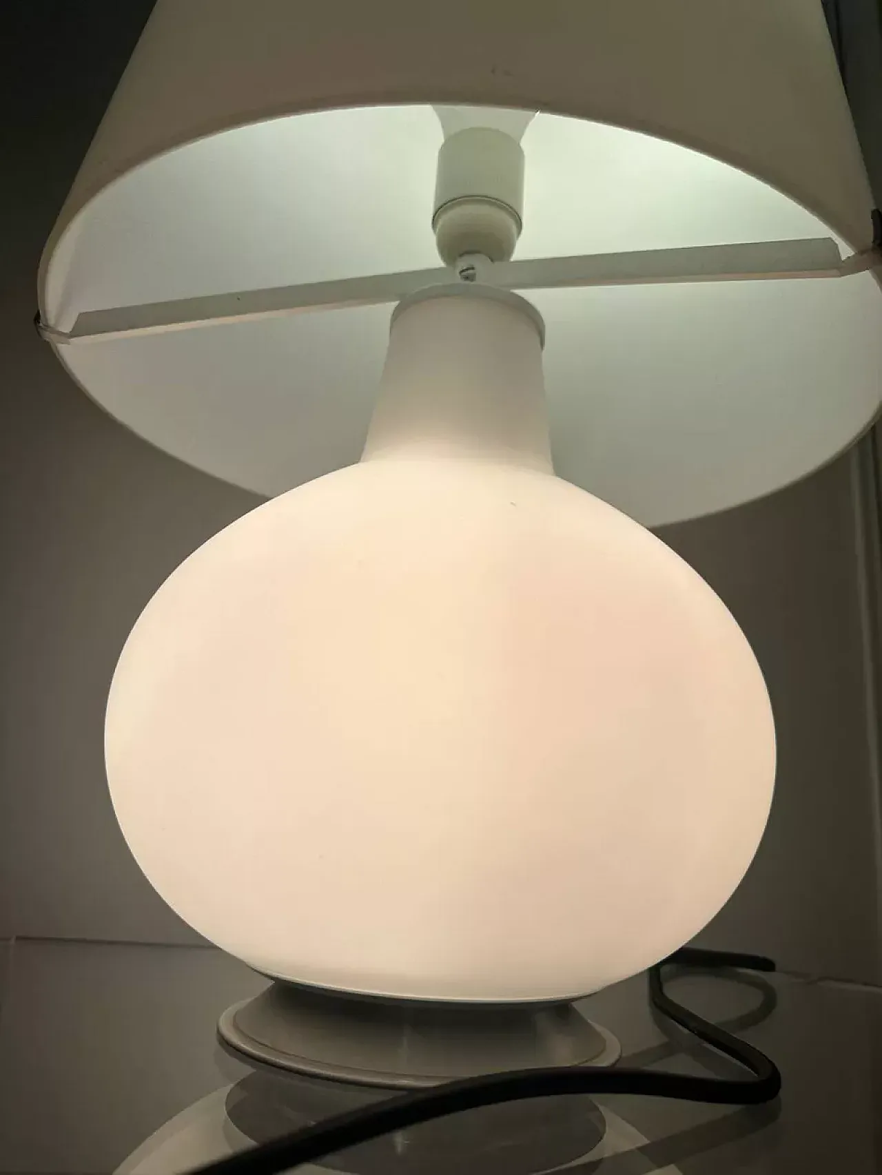 Table lamp by Max Ingrand for Fontana Arte, late 20th century 9