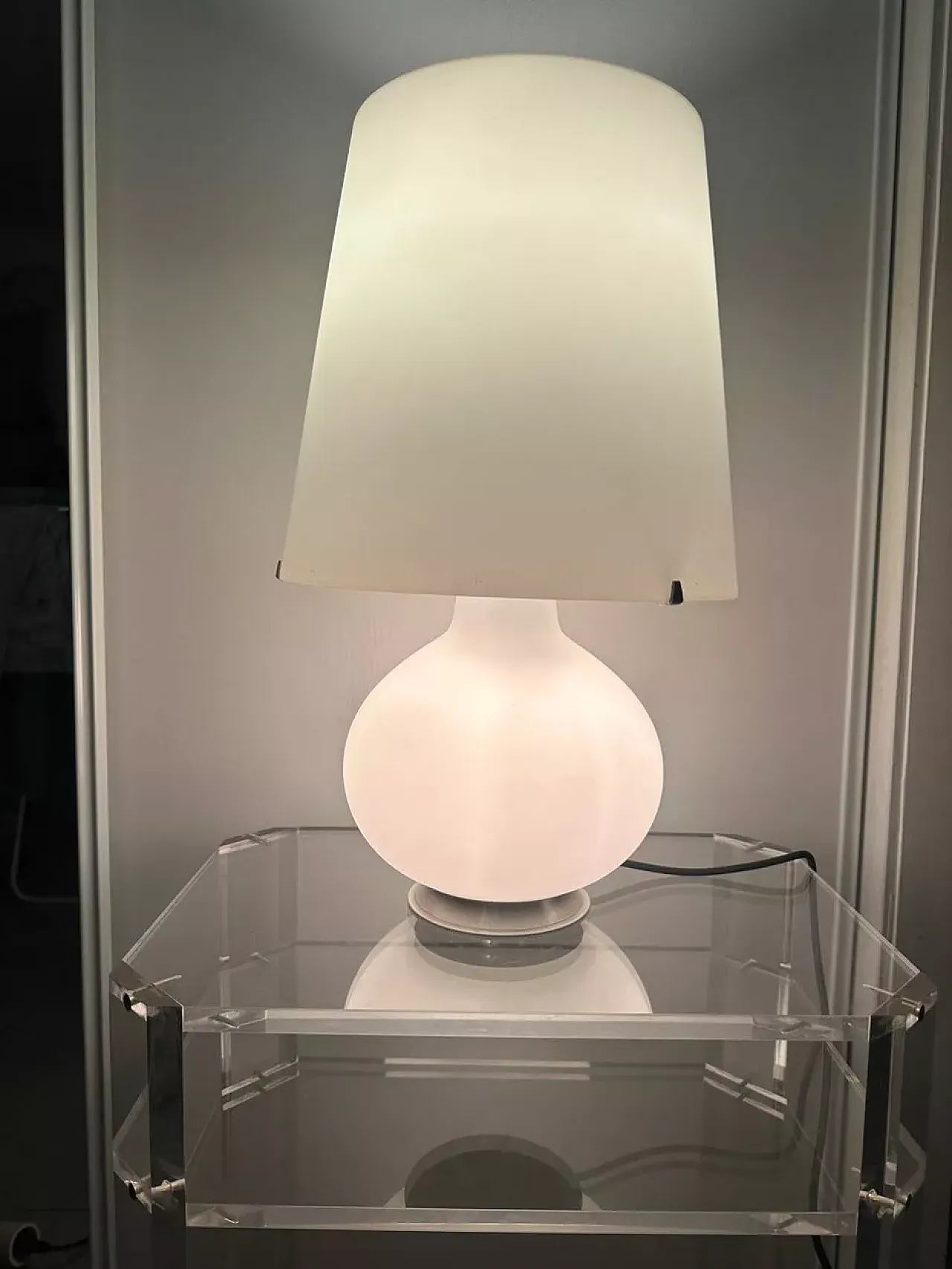 Table lamp by Max Ingrand for Fontana Arte, late 20th century 11