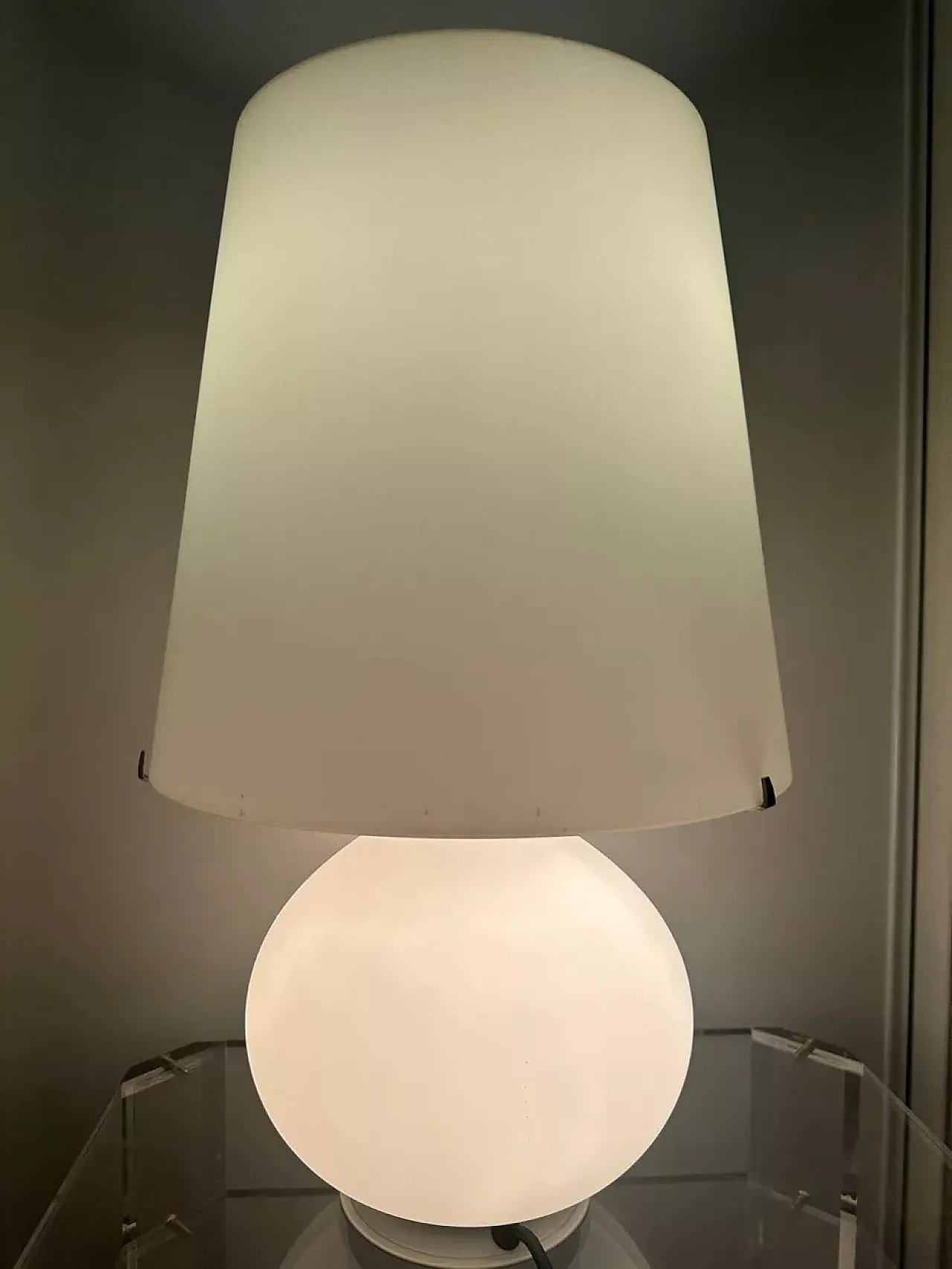 Table lamp by Max Ingrand for Fontana Arte, late 20th century 15