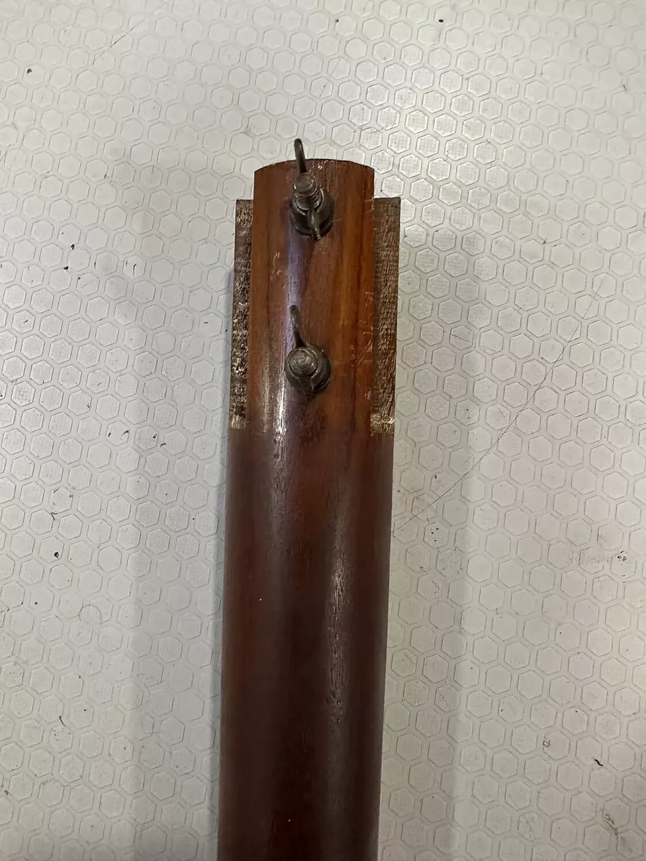 Scandinavian round wooden table, mid-20th century 19