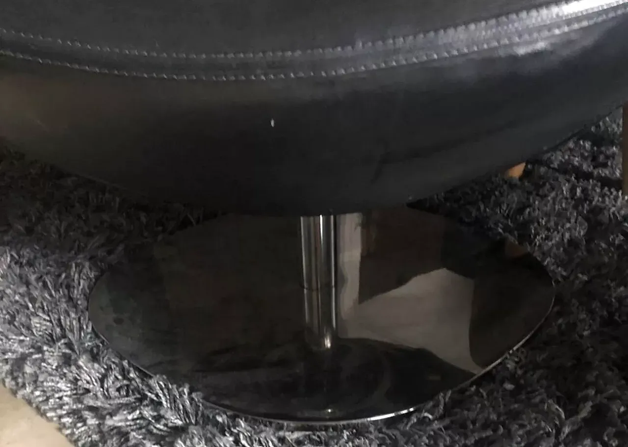 Pair of Tirup leather armchairs by Carl Ojerstam for Ikea, 1990s 2