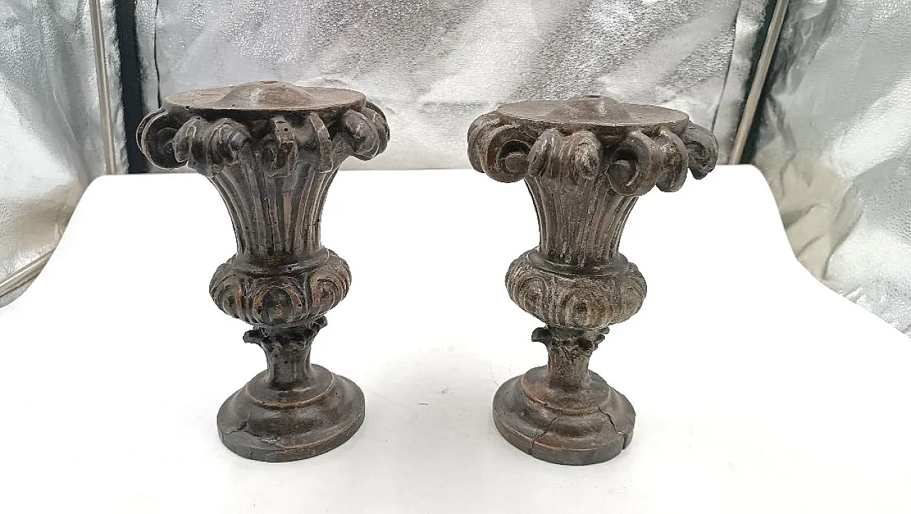 Pair of candlesticks, Perettoni, Louis XIV, early 18th century 2