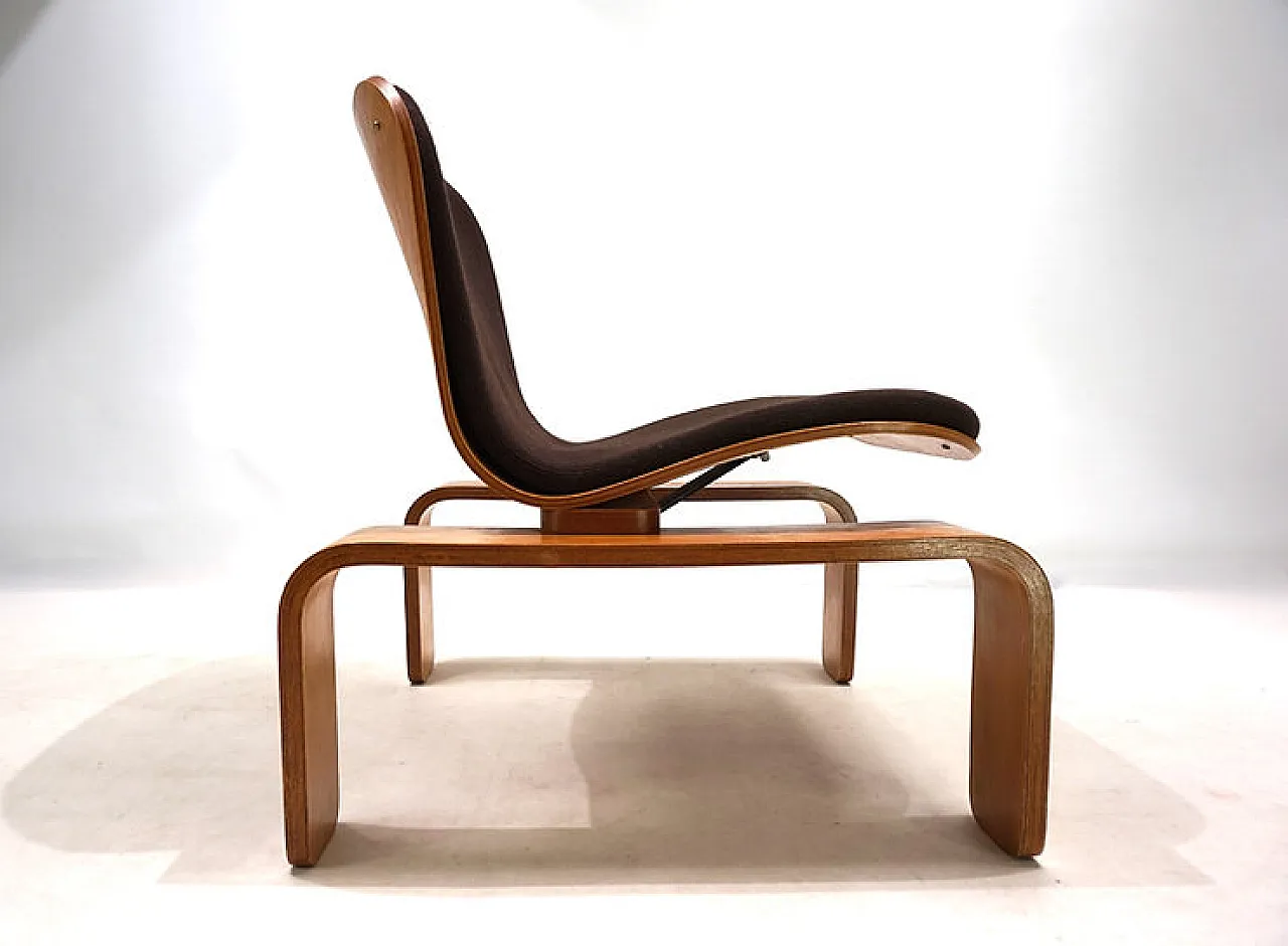 Steiner Paris Fireside chair by Jean Michel Chaudeurge, 1970s 1