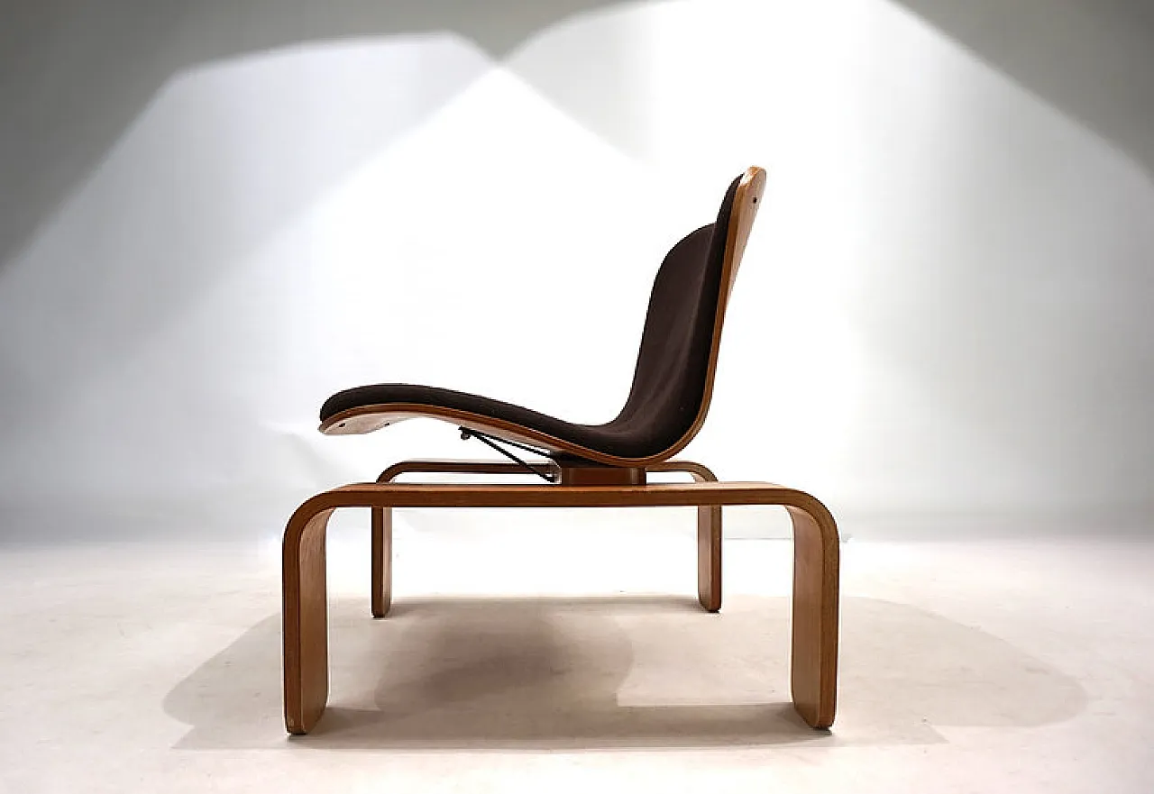 Steiner Paris Fireside chair by Jean Michel Chaudeurge, 1970s 4