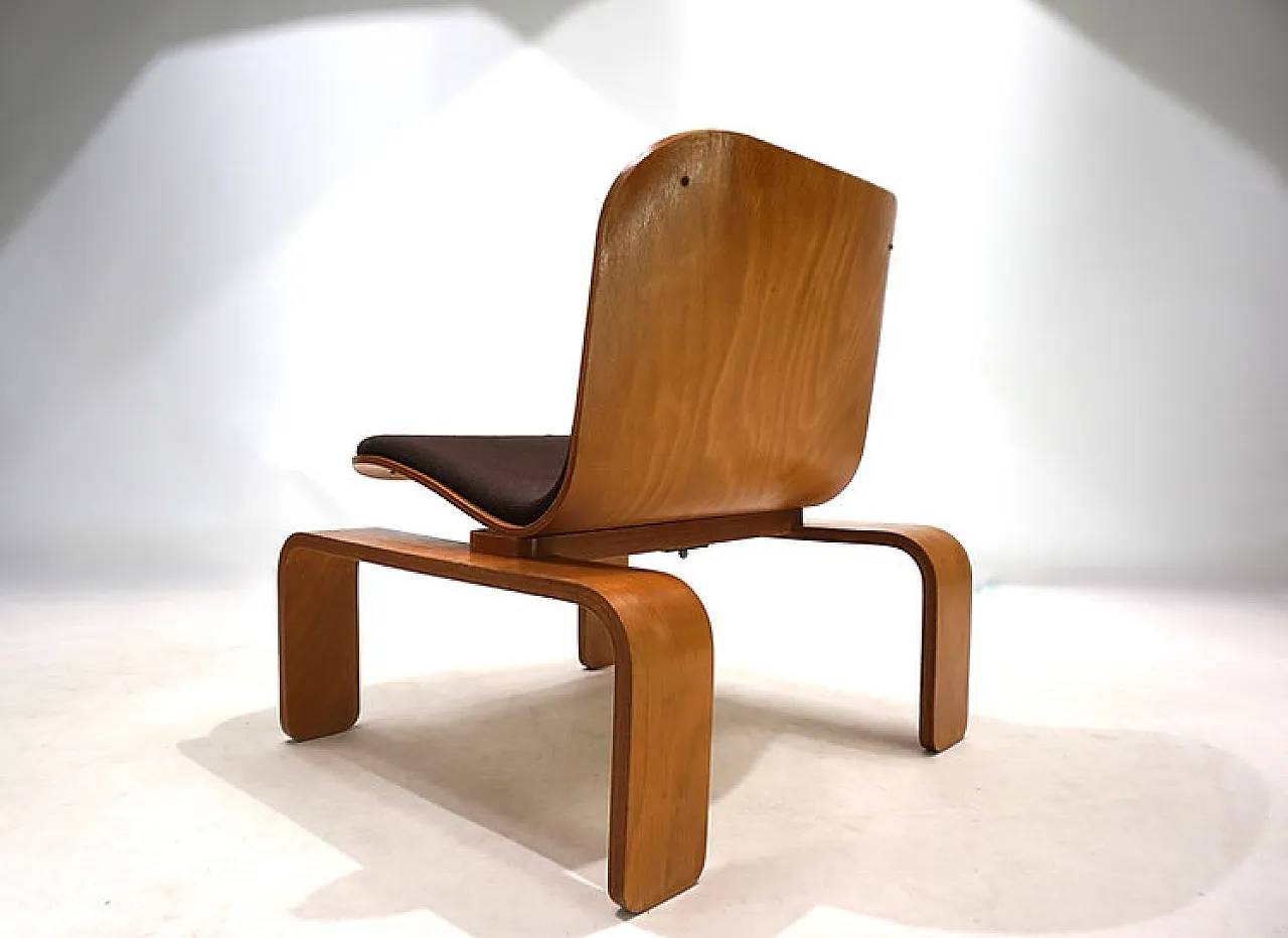 Steiner Paris Fireside chair by Jean Michel Chaudeurge, 1970s 5