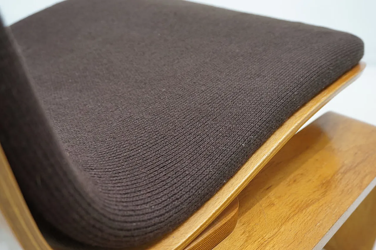 Steiner Paris Fireside chair by Jean Michel Chaudeurge, 1970s 8