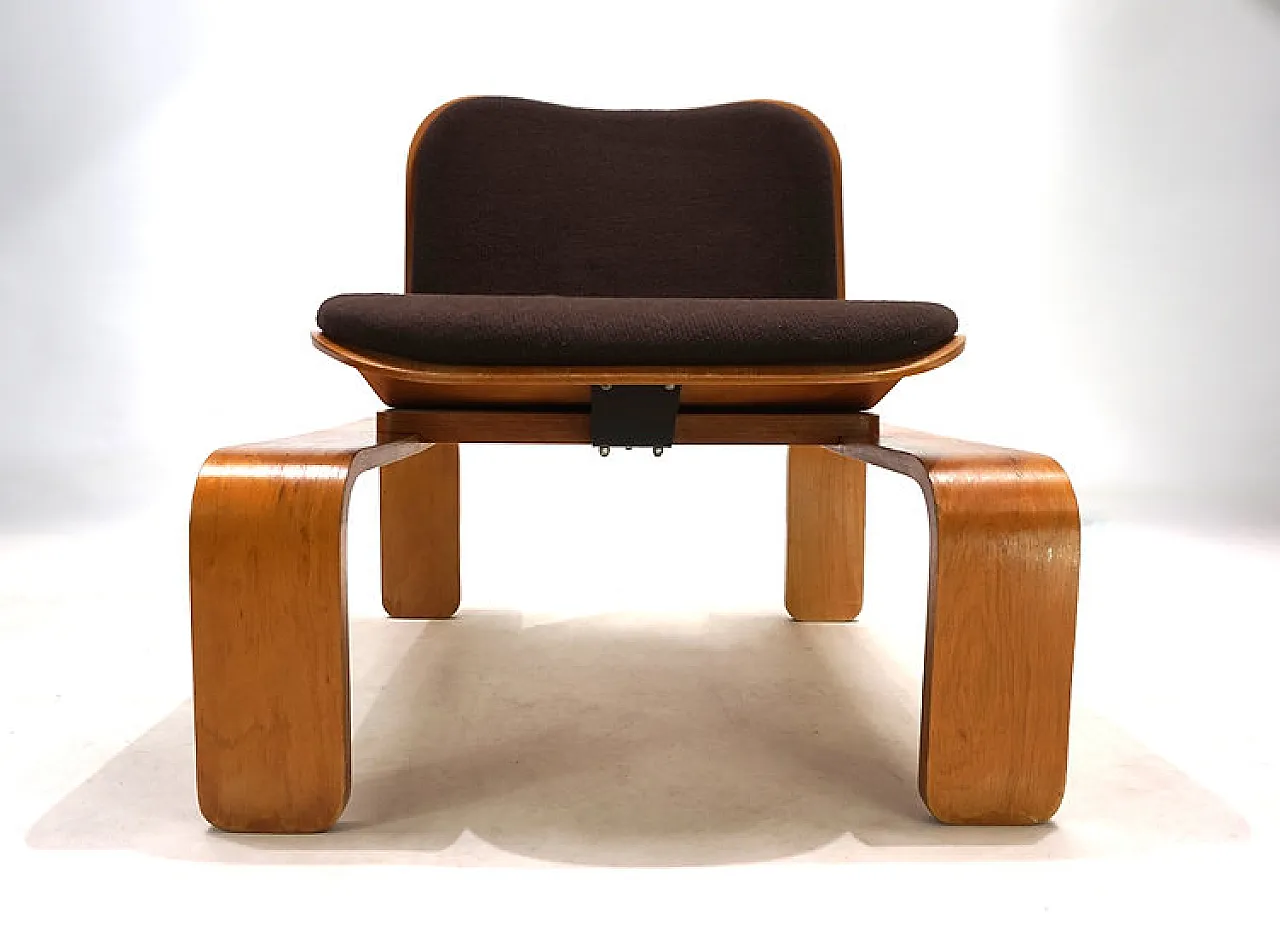Steiner Paris Fireside chair by Jean Michel Chaudeurge, 1970s 9