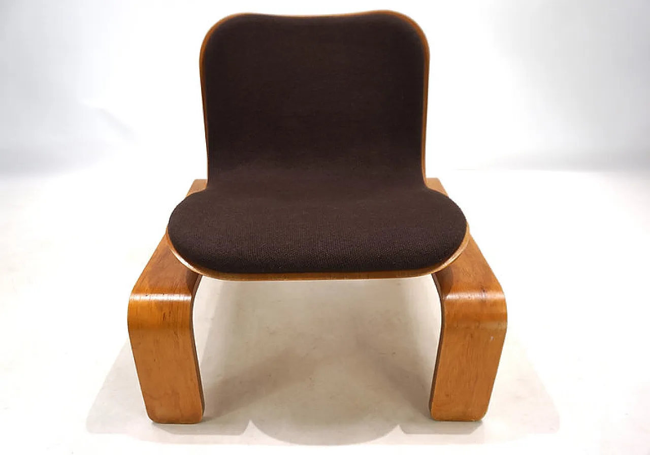 Steiner Paris Fireside chair by Jean Michel Chaudeurge, 1970s 10