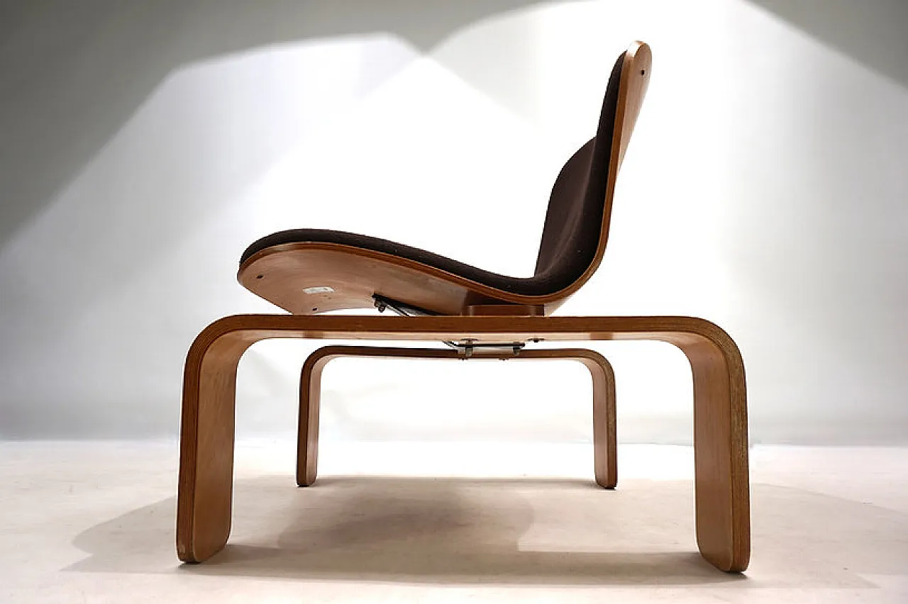 Steiner Paris Fireside chair by Jean Michel Chaudeurge, 1970s 12