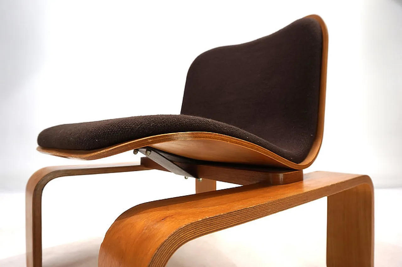 Steiner Paris Fireside chair by Jean Michel Chaudeurge, 1970s 13