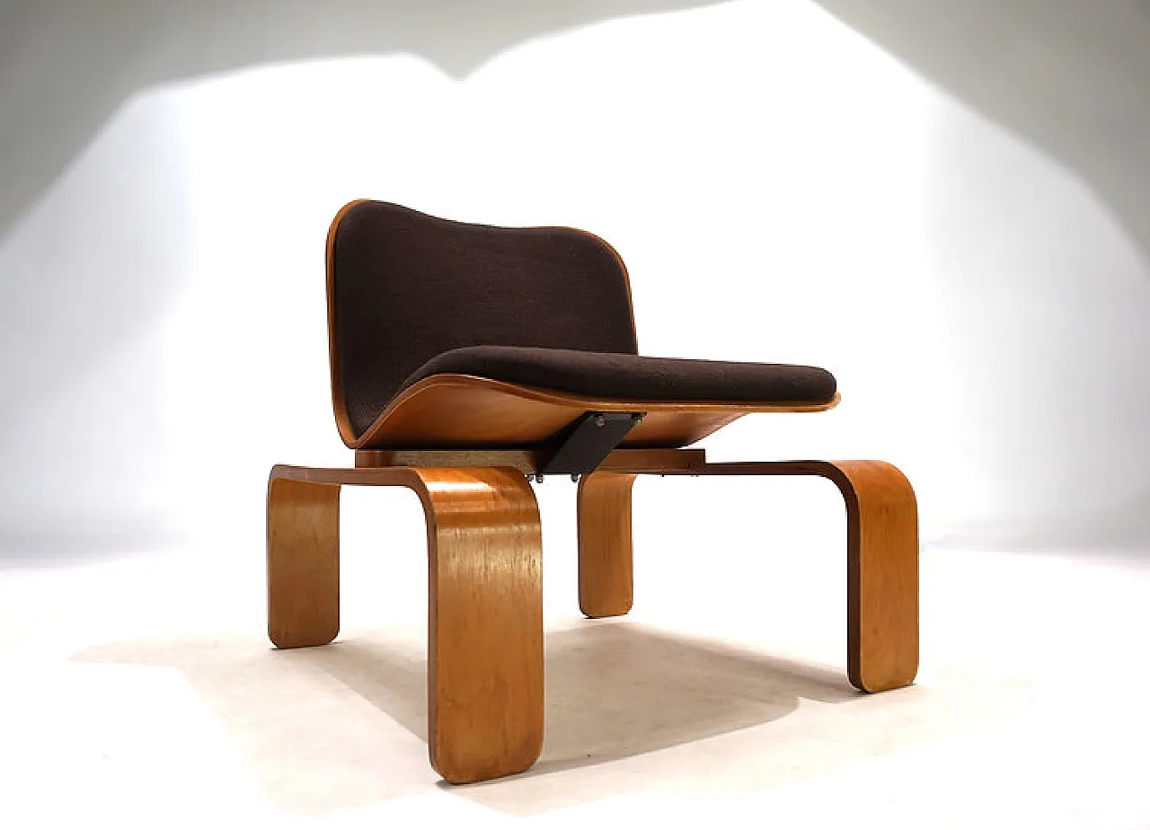 Steiner Paris Fireside chair by Jean Michel Chaudeurge, 1970s 14