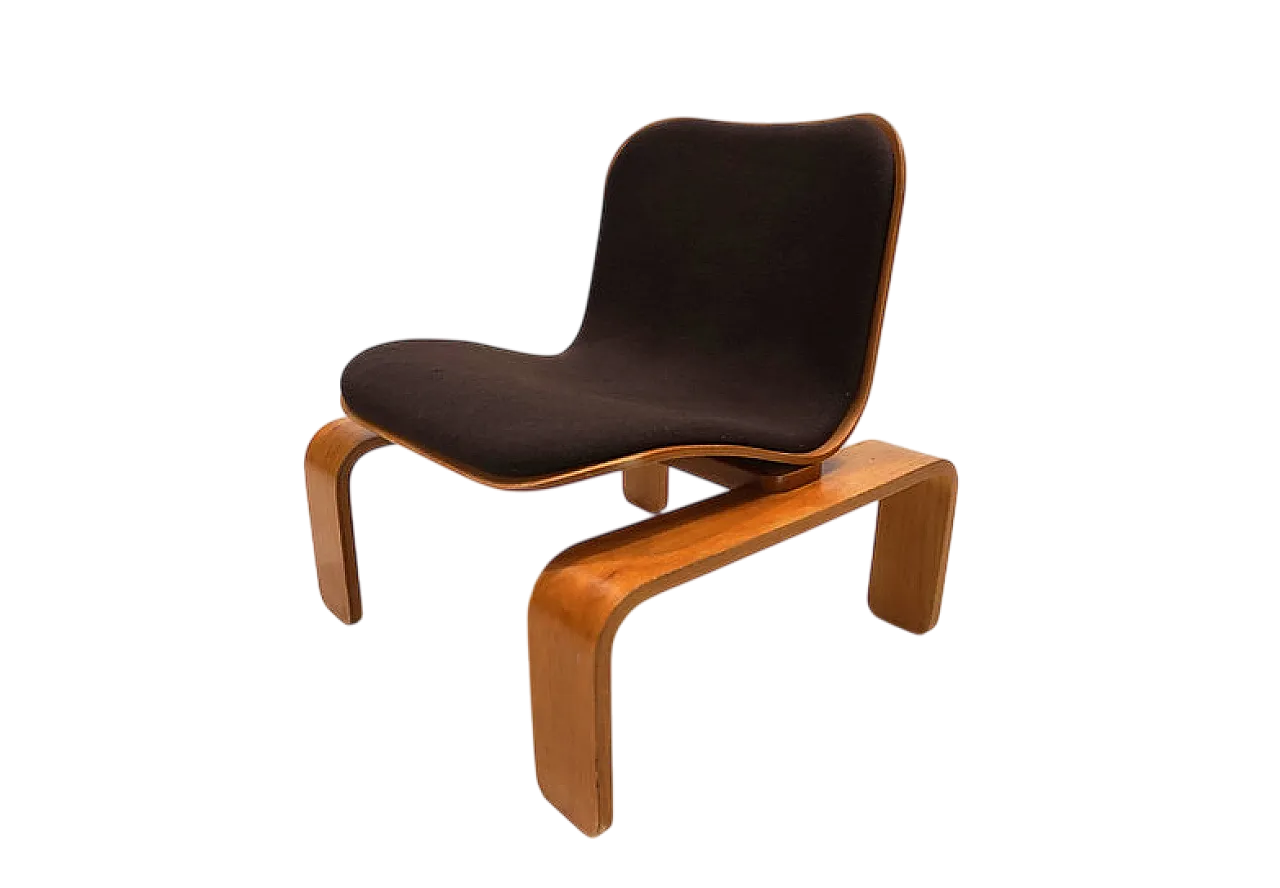 Steiner Paris Fireside chair by Jean Michel Chaudeurge, 1970s 16