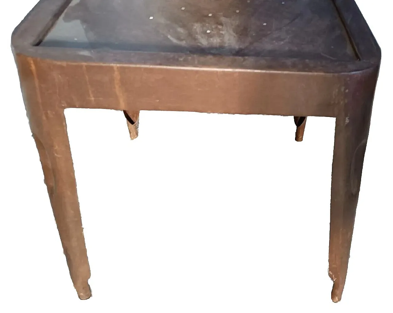 Sedia in ferro industriale, anni '60 4