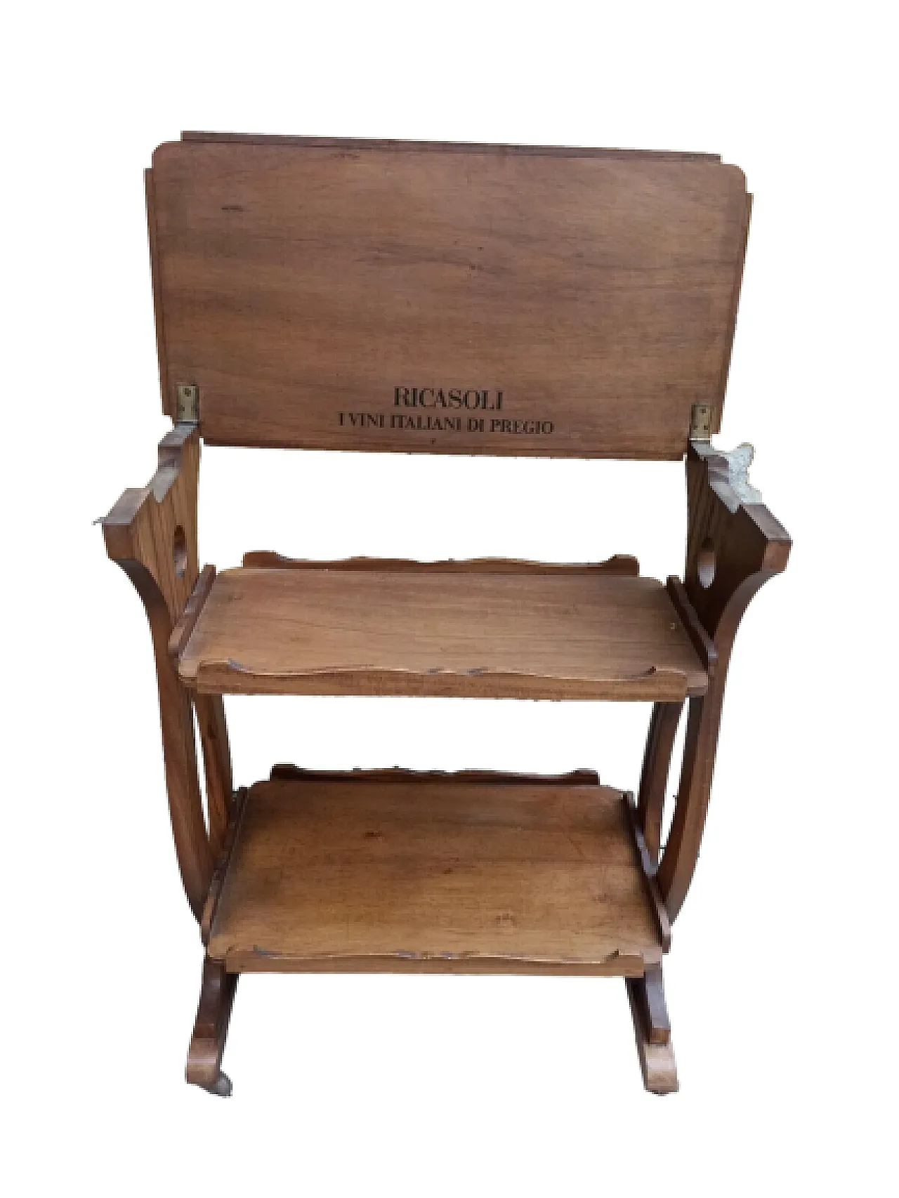 Wooden wine cart, 1960s 1