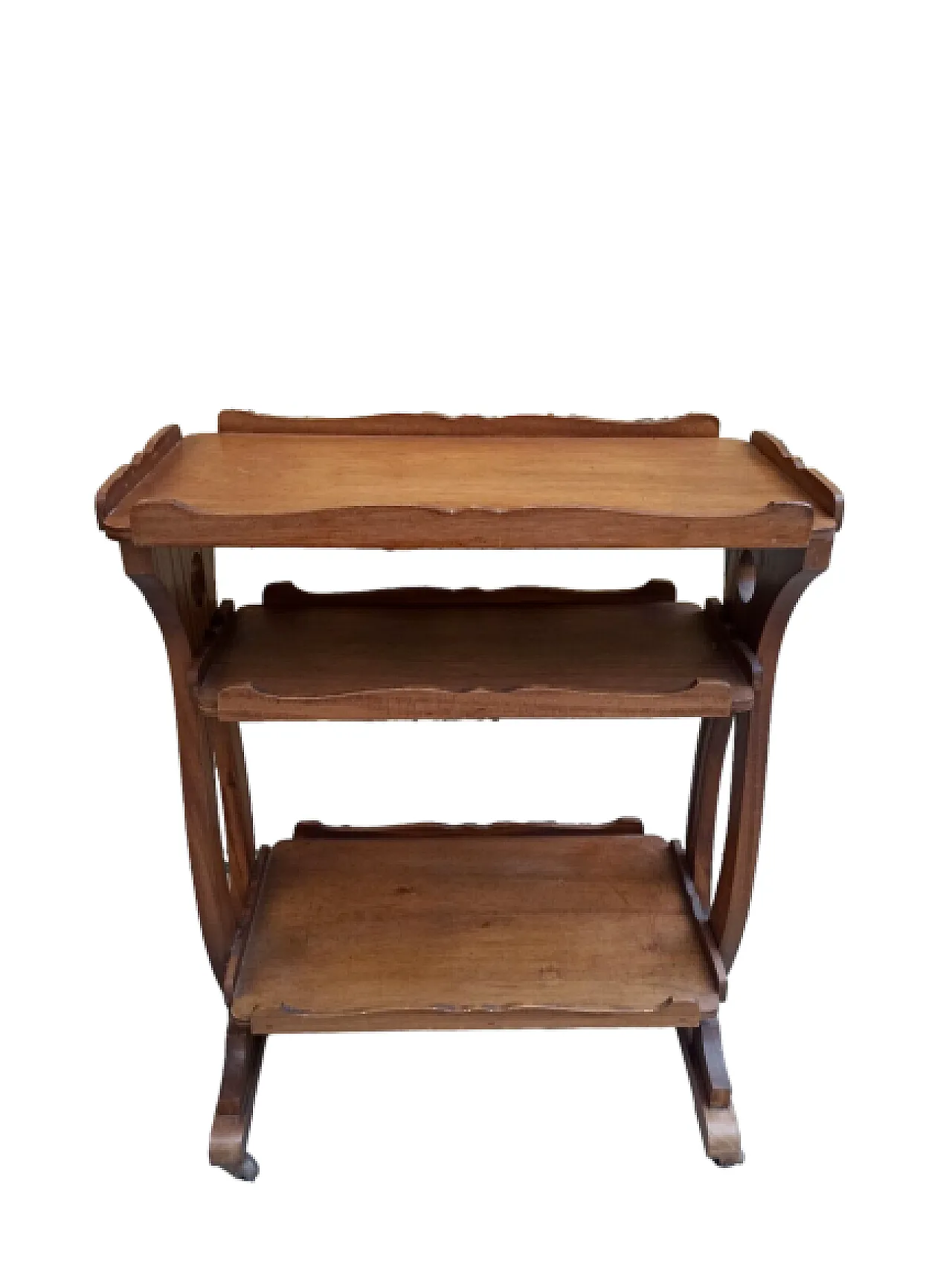 Wooden wine cart, 1960s 2