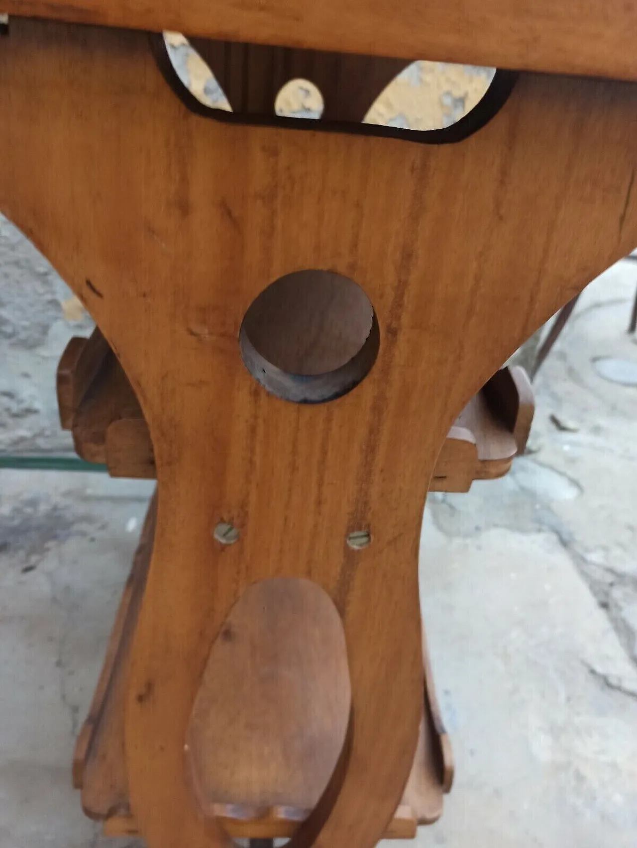 Wooden wine cart, 1960s 6