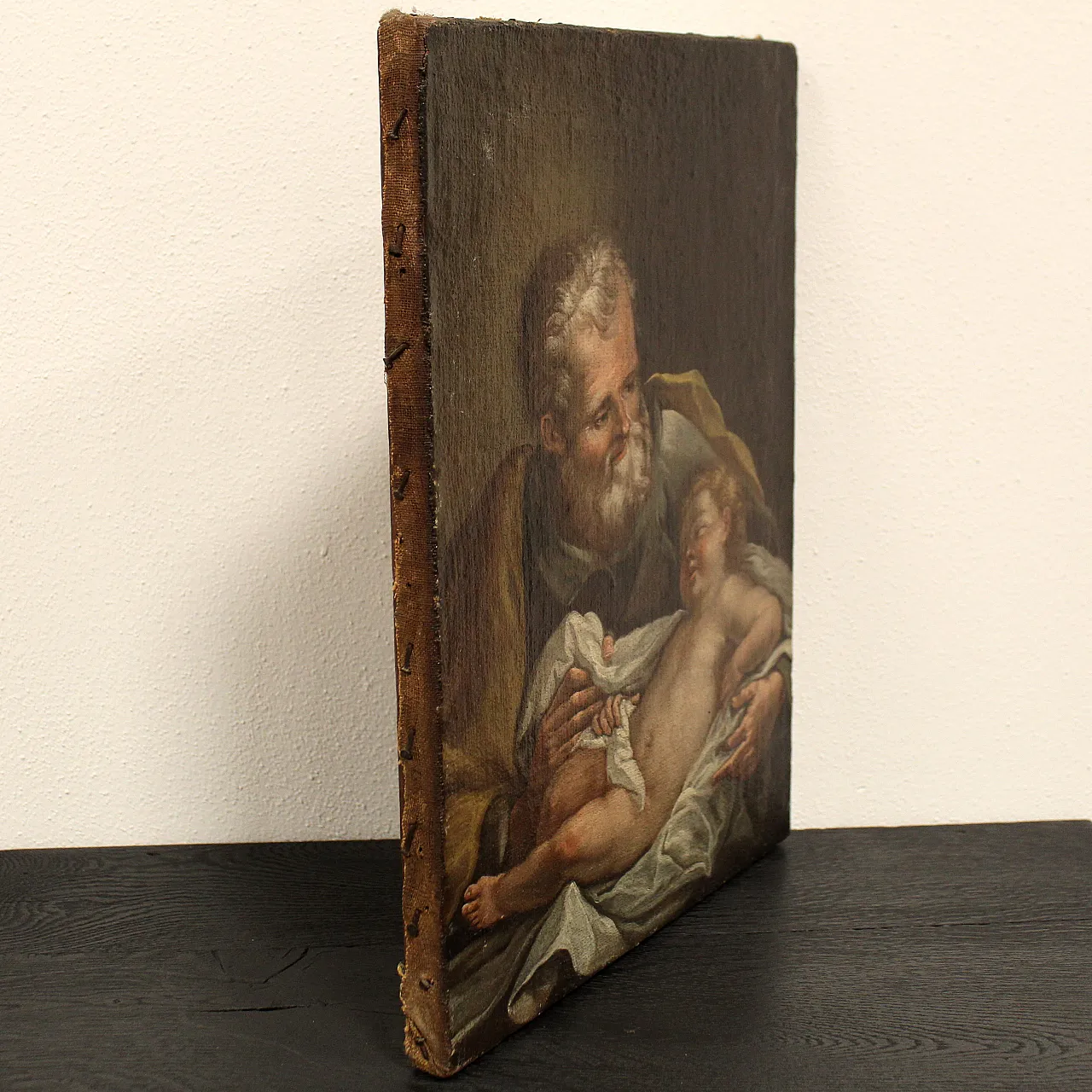 Oil painting on canvas, 18th century 7