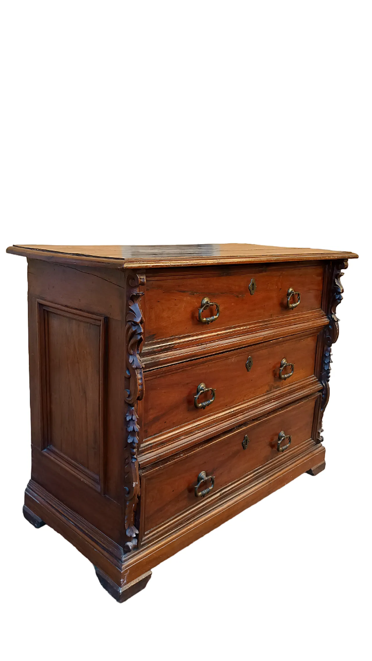 Cassettone in noce massello, '600 2