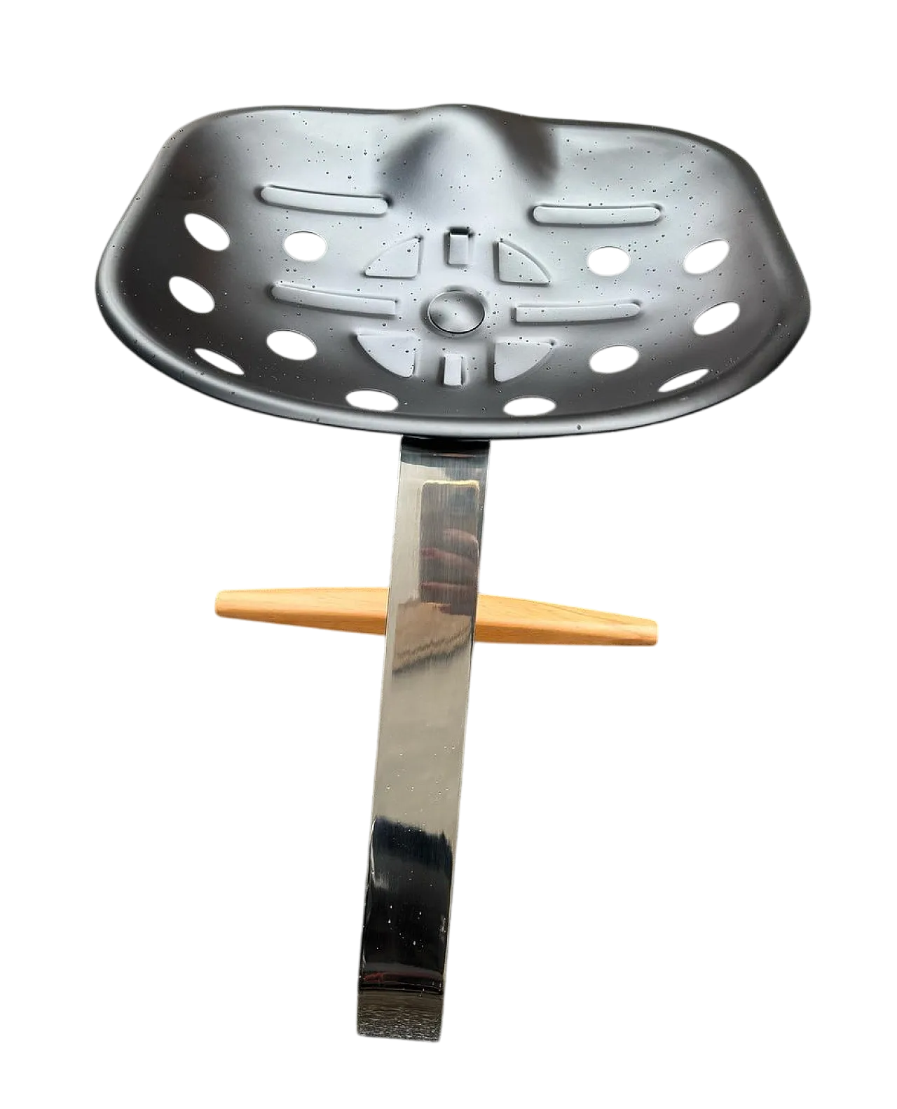 Sgabello Mezzadro di Achille Castiglioni per Zanotta, anni '60 7