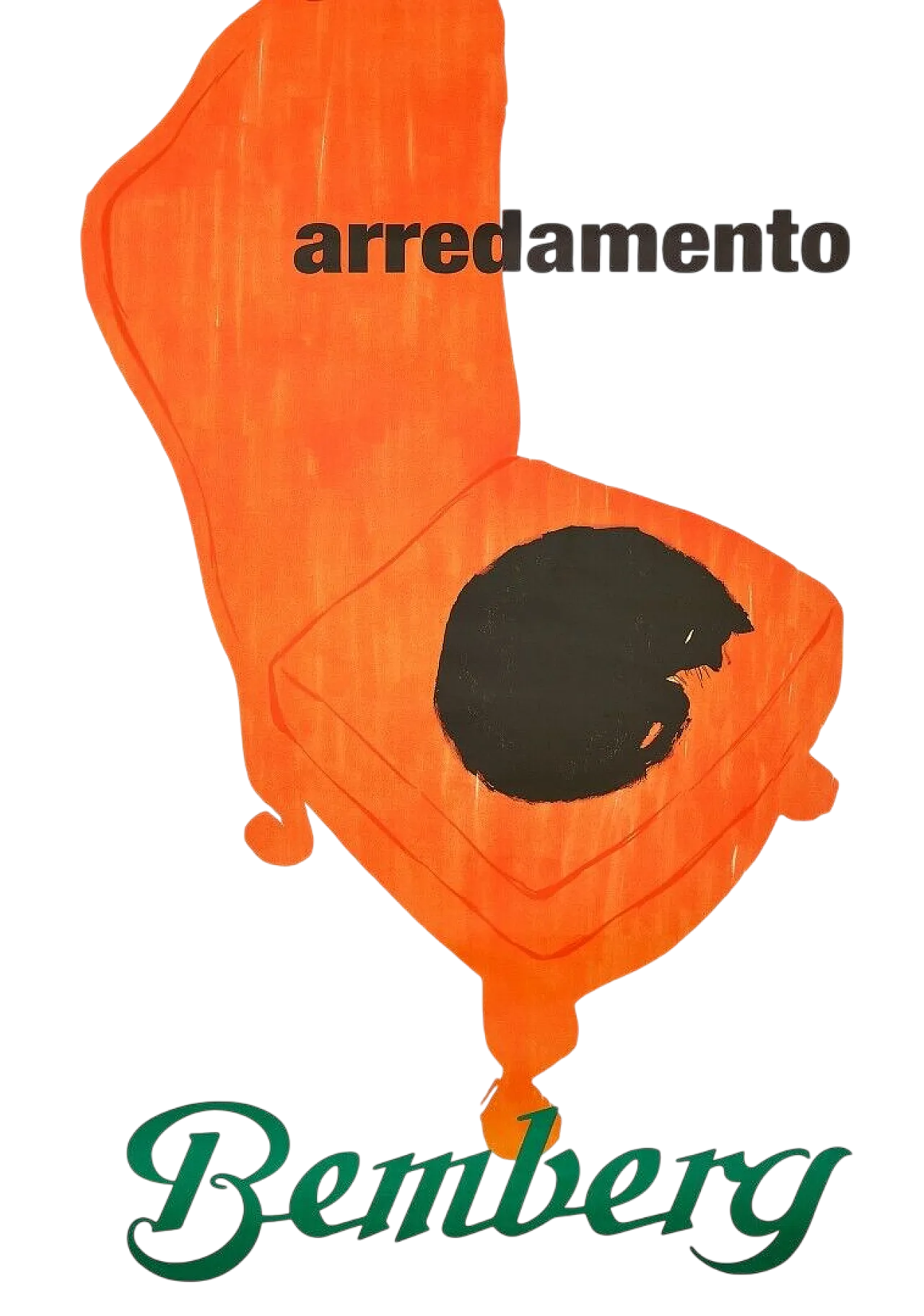 René Gruau, ARREDAMENTO BEMBERG, poster, 1970s 18