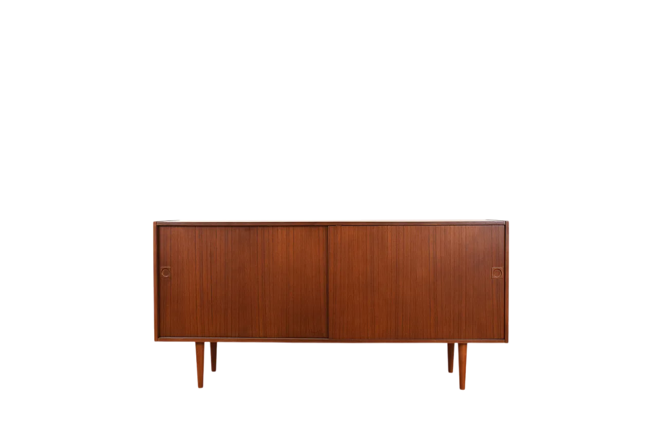 Mid-Century Danish Teak Sideboard, 1960s 15
